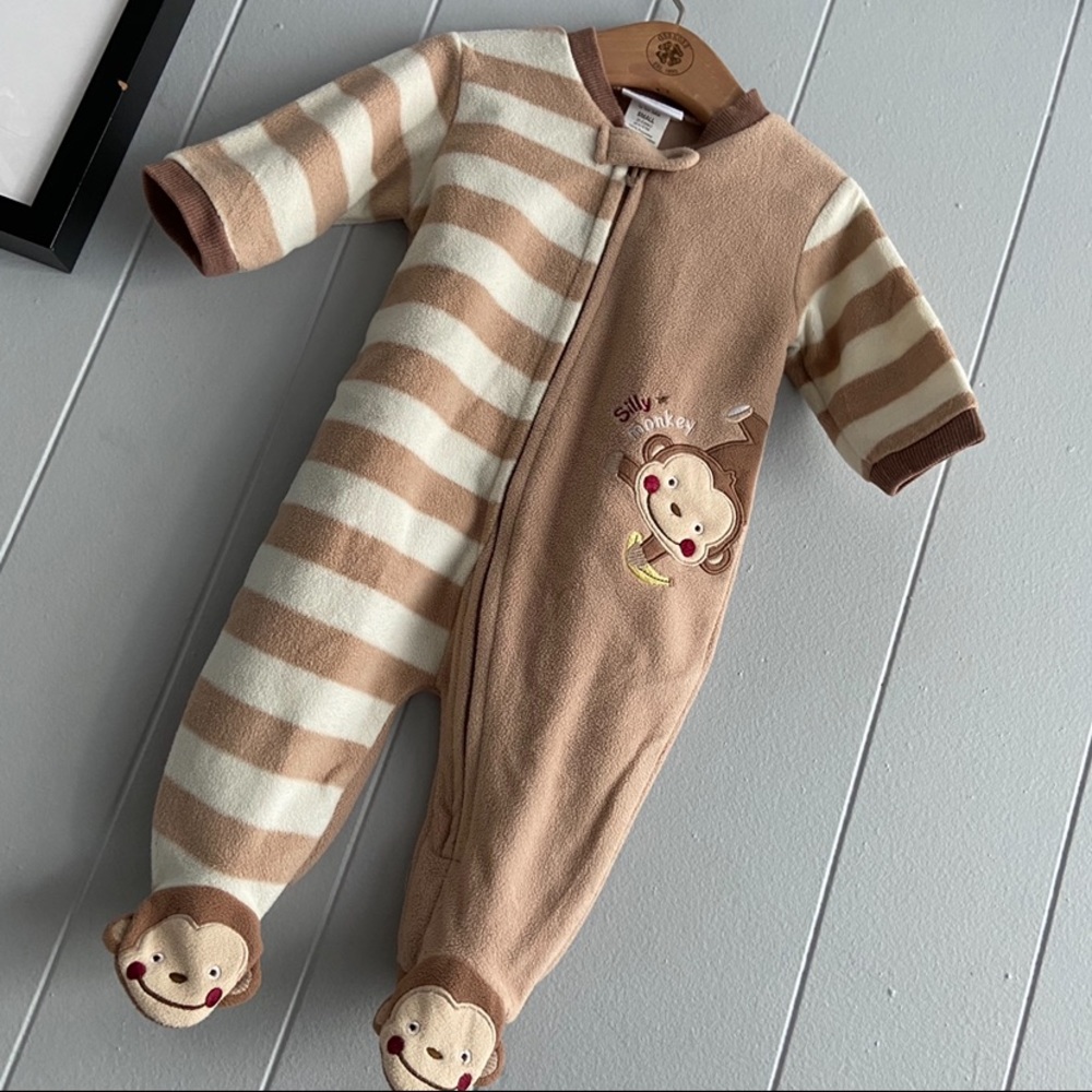 Baby Bon Bebe Micro-Fleece Footed Coverall